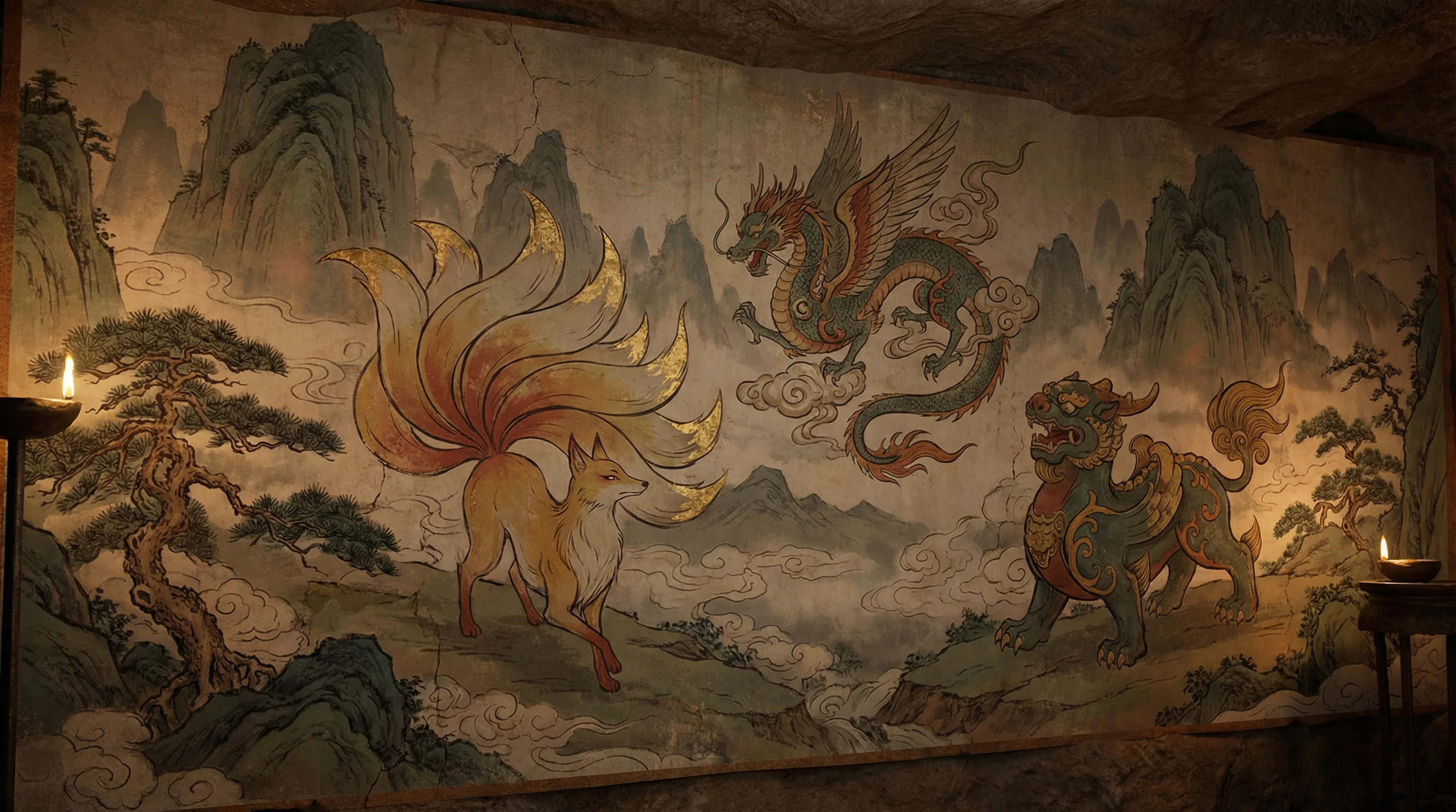 山海经 - 斗罗大陆美女隐私 上古神兽动漫